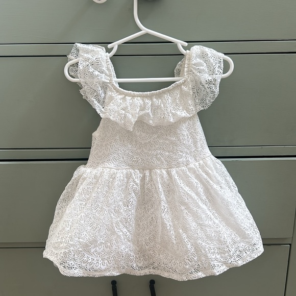Light Ivory Dress size 12 months - Picture 2 of 3